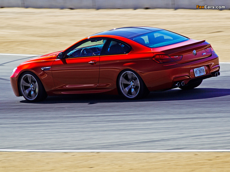 Photos of BMW M6 Coupe US-spec (F13) 2012 (800 x 600)