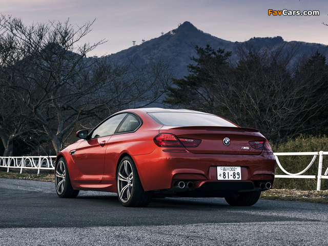 Photos of BMW M6 Coupe JP-spec (F13) 2012 (640 x 480)