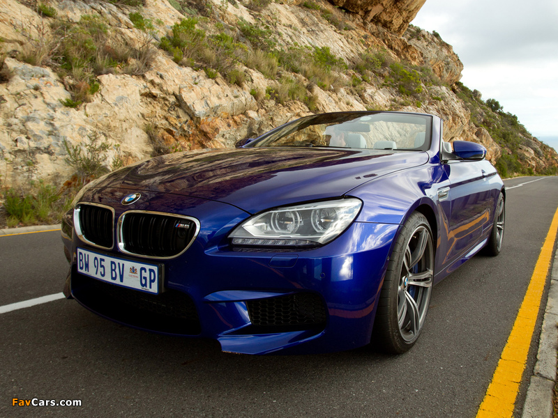 Photos of BMW M6 Cabrio ZA-spec (F12) 2012 (800 x 600)