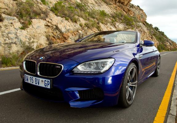 Photos of BMW M6 Cabrio ZA-spec (F12) 2012