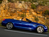 Photos of BMW M6 Cabrio ZA-spec (F12) 2012