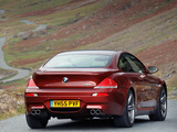 Pictures of BMW M6 UK-spec (E63) 2005–10