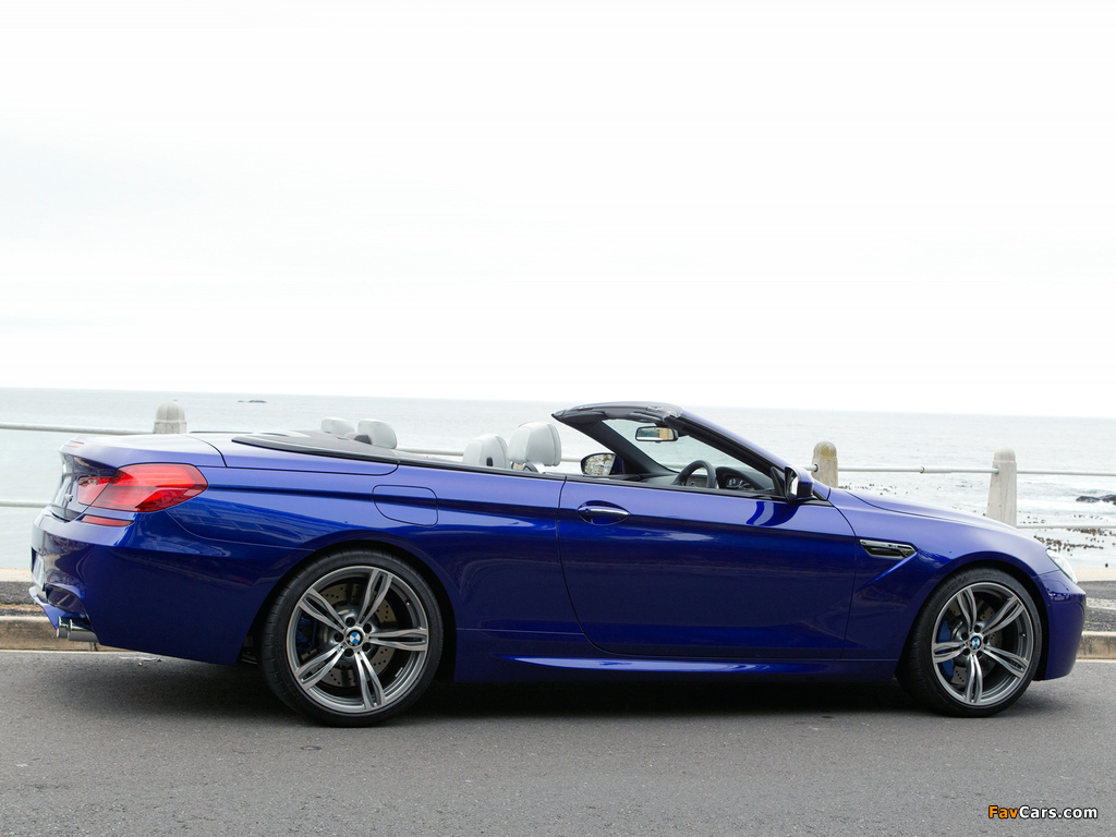 Pictures of BMW M6 Cabrio ZA-spec (F12) 2012 (1024 x 768)