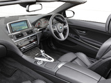 Pictures of BMW M6 Cabrio AU-spec (F12) 2012