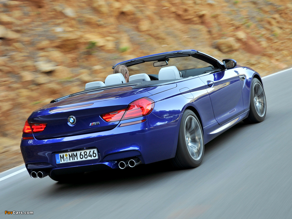 Pictures of BMW M6 Cabrio (F12) 2012 (1024 x 768)