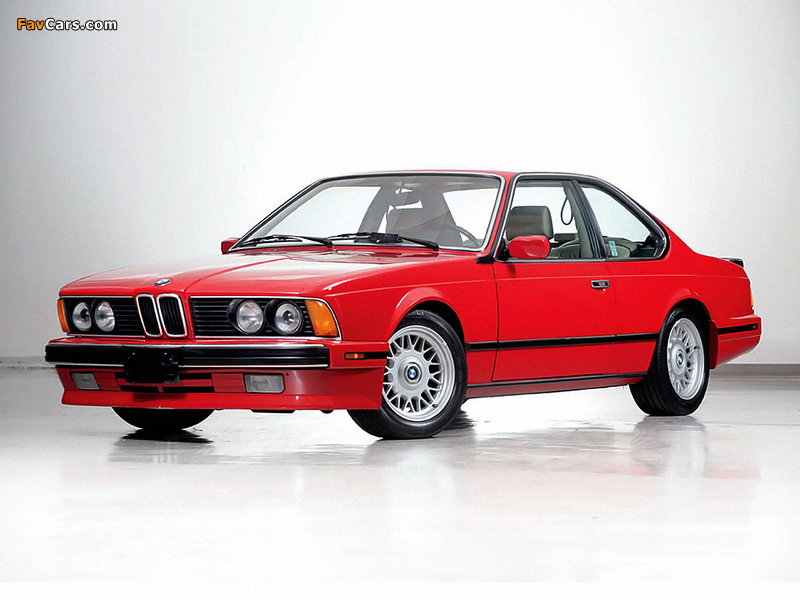 BMW M6 (E24) 1986–88 wallpapers (800 x 600)