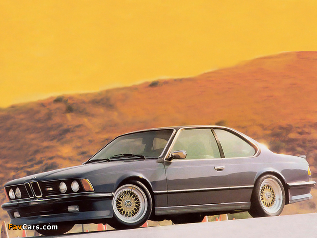 BMW M6 (E24) 1986–88 wallpapers (640 x 480)