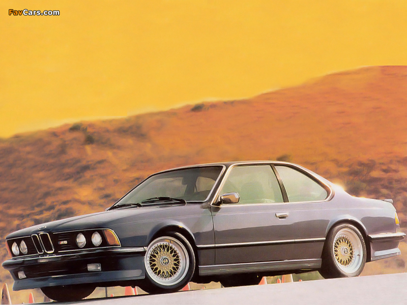 BMW M6 (E24) 1986–88 wallpapers (800 x 600)