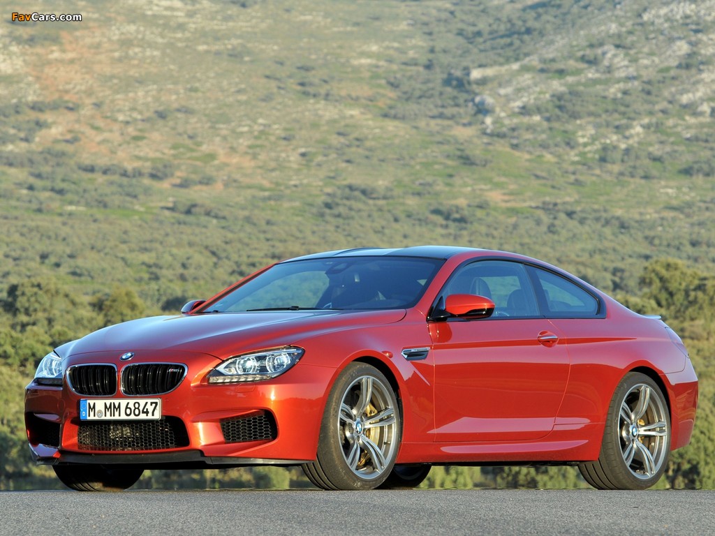 BMW M6 Coupe (F13) 2012 wallpapers (1024 x 768)