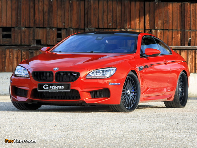 G-Power BMW M6 Coupe (F13) 2013 wallpapers (640 x 480)