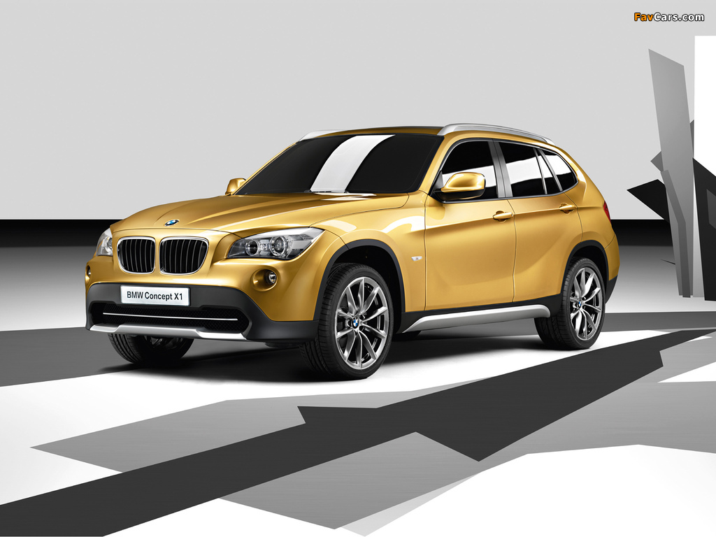 BMW X1 Concept 2008 wallpapers (1024 x 768)