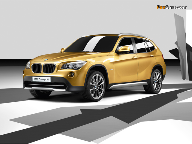 BMW X1 Concept 2008 wallpapers (640 x 480)