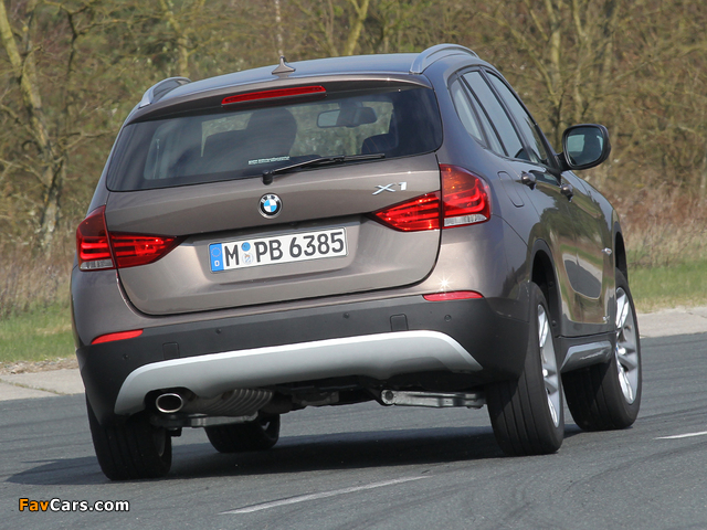 BMW X1 sDrive18d (E84) 2009–12 photos (640 x 480)