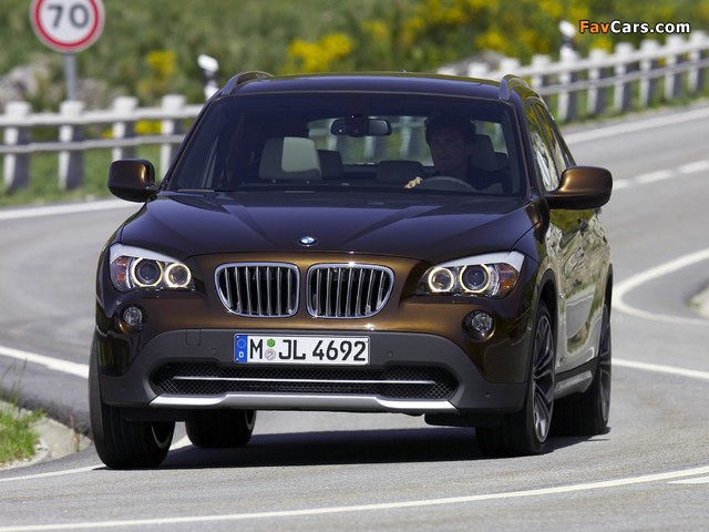 BMW X1 xDrive28i (E84) 2009–11 photos (640 x 480)
