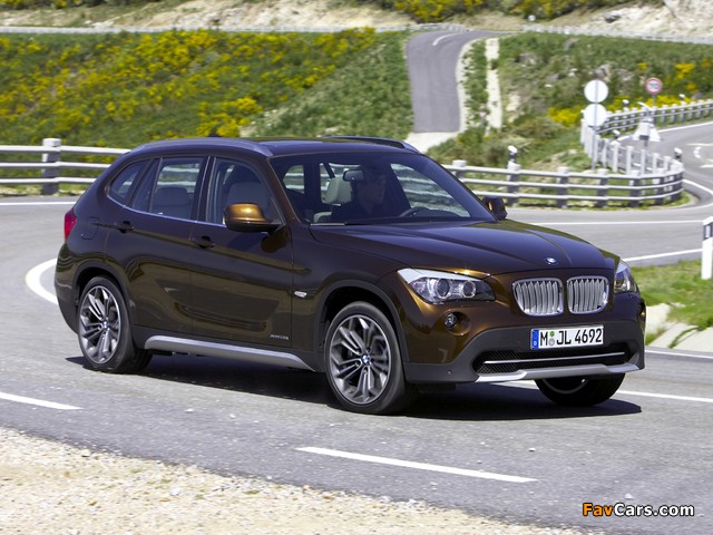 BMW X1 xDrive28i (E84) 2009–11 pictures (640 x 480)