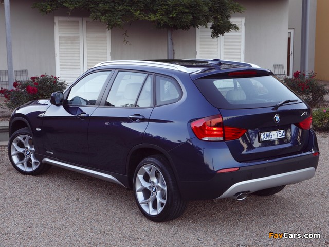 BMW X1 xDrive20d AU-spec (E84) 2010–12 images (640 x 480)