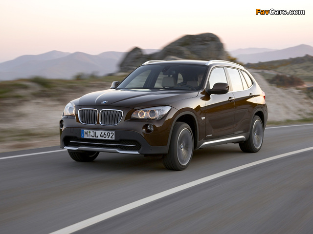 Images of BMW X1 xDrive28i (E84) 2009–11 (640 x 480)