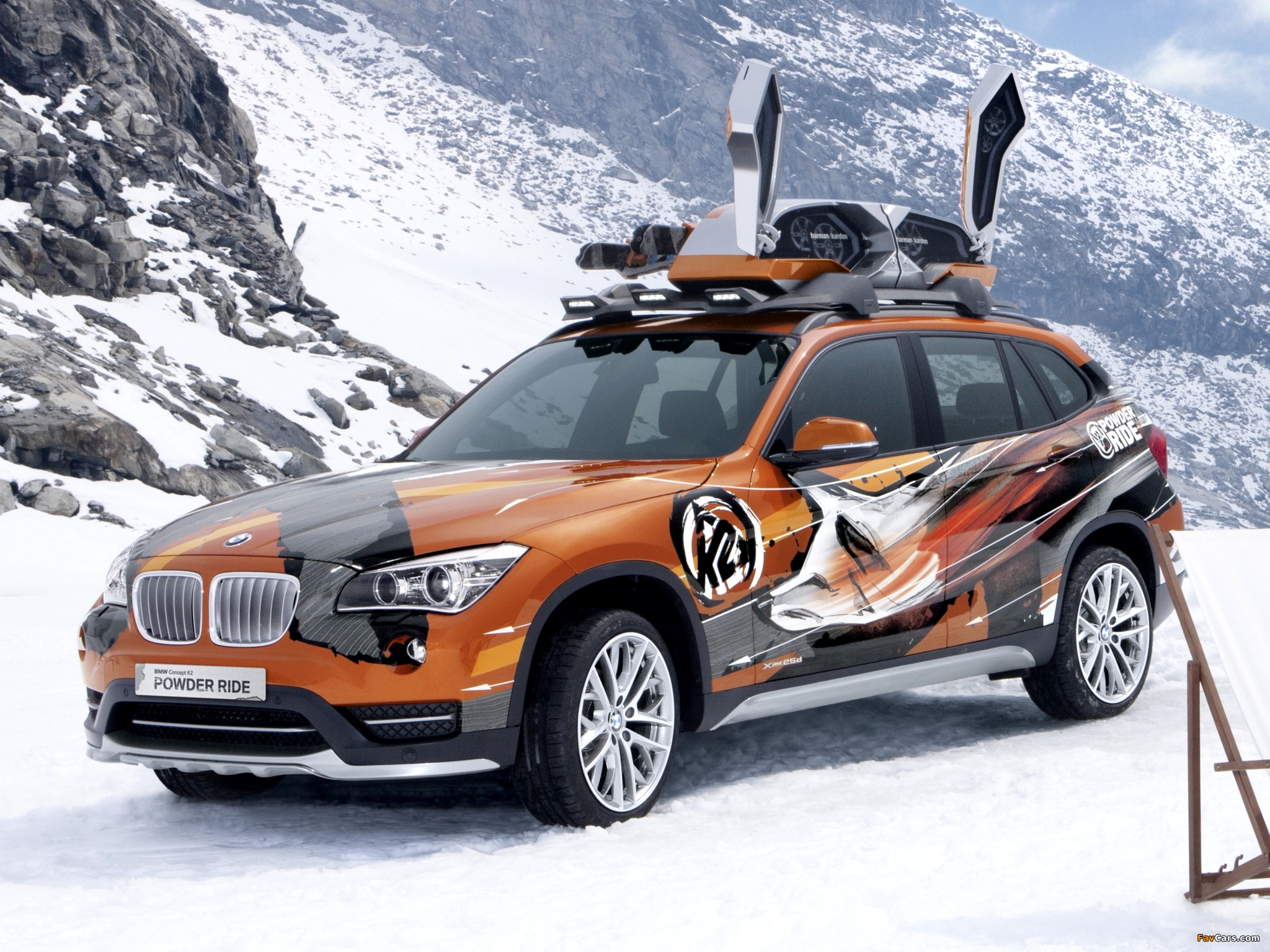 Images of BMW Concept K2 Powder Ride (E84) 2012 (2048 x 1536)
