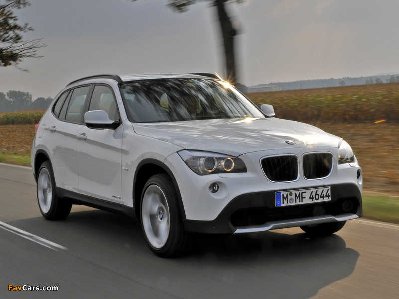 Photos of BMW X1 xDrive20d (E84) 2009 (800 x 600)