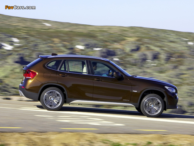 Photos of BMW X1 xDrive28i (E84) 2009–11 (640 x 480)