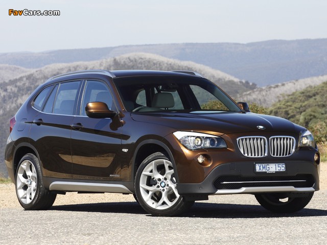 Photos of BMW X1 xDrive23d AU-spec (E84) 2010–12 (640 x 480)