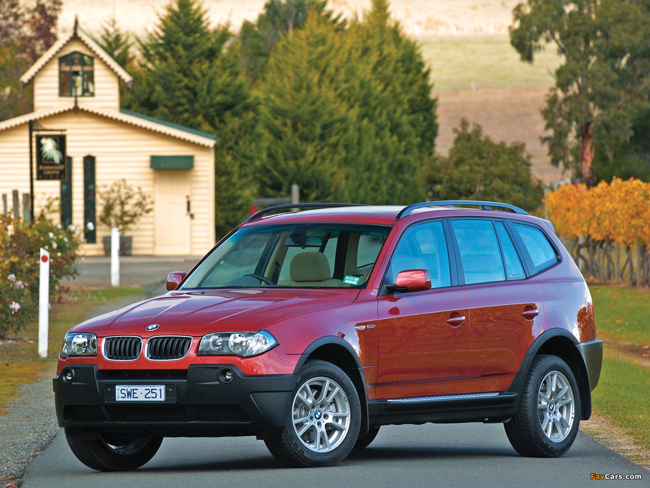 BMW X3 2.5i AU-spec (E83) 2003–06 images (1280 x 960)