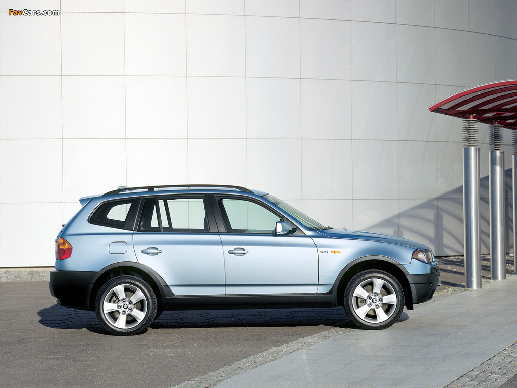 BMW X3 3.0i (E83) 2003–06 images (1024 x 768)
