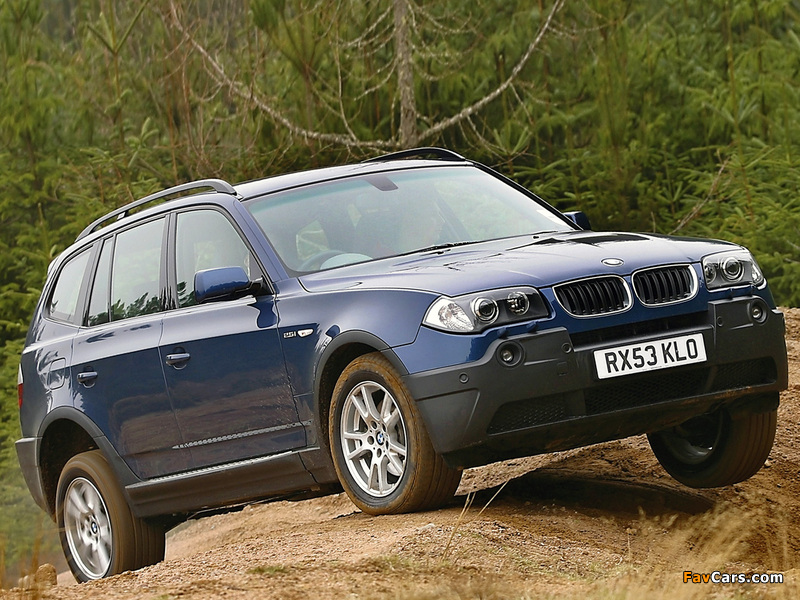 BMW X3 2.5i UK-spec (E83) 2003–06 images (800 x 600)