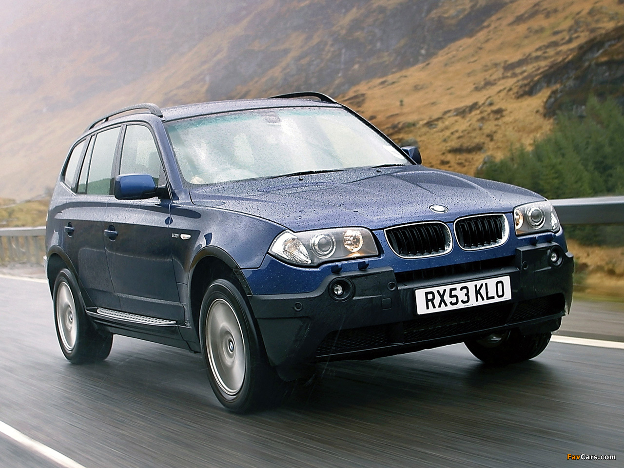 BMW X3 2.5i UK-spec (E83) 2003–06 images (1280 x 960)