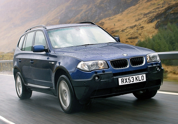 BMW X3 2.5i UK-spec (E83) 2003–06 images