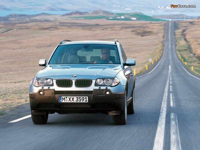 BMW X3 3.0i (E83) 2003–06 pictures (800 x 600)