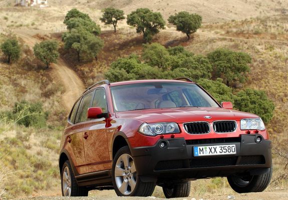 BMW X3 3.0i (E83) 2003–06 pictures
