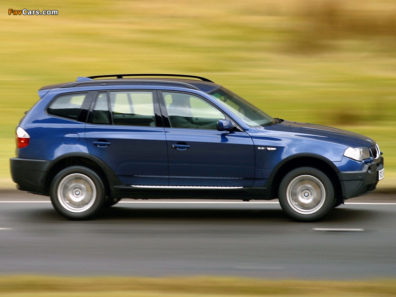 BMW X3 2.5i UK-spec (E83) 2003–06 pictures (800 x 600)