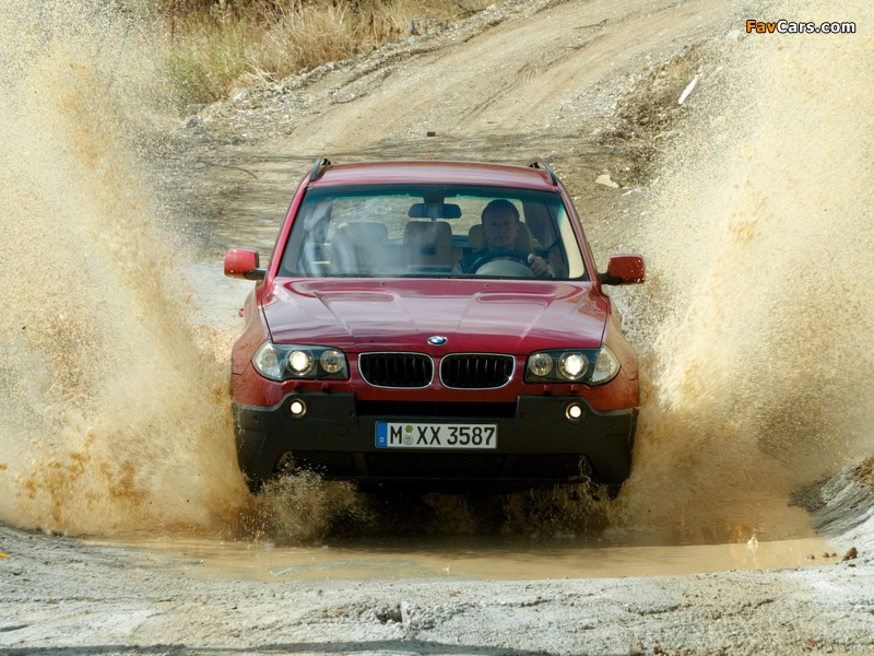 BMW X3 3.0i (E83) 2003–06 pictures (800 x 600)