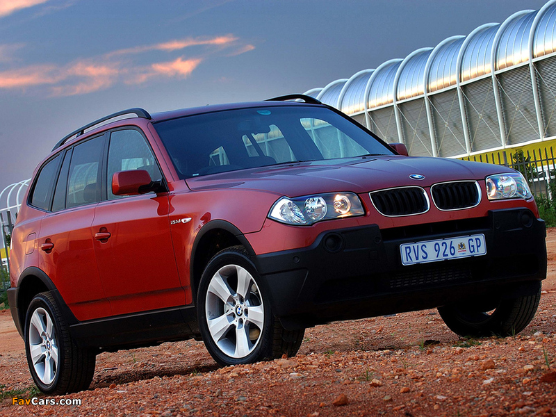 BMW X3 2.0d ZA-spec (E83) 2004–06 images (800 x 600)