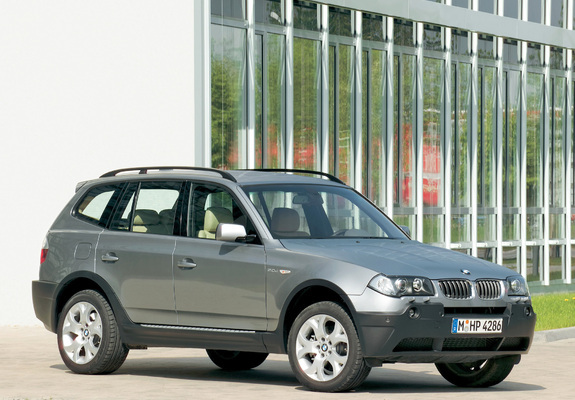 BMW X3 2.0d (E83) 2004–06 photos