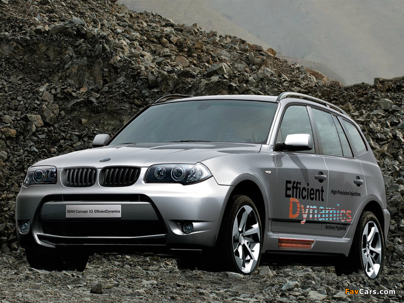 BMW X3 Efficient Dynamics Concept (E83) 2005 images (800 x 600)