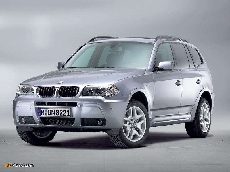 BMW X3 M Sports Package (E83) 2005 photos (800 x 600)