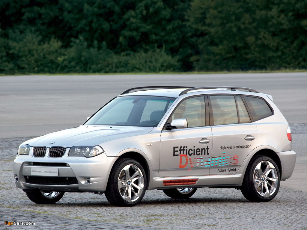 BMW X3 Efficient Dynamics Concept (E83) 2005 pictures (1024 x 768)