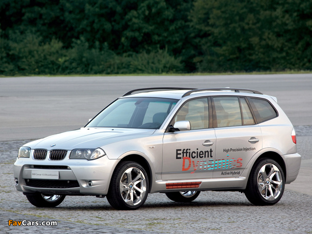 BMW X3 Efficient Dynamics Concept (E83) 2005 pictures (640 x 480)