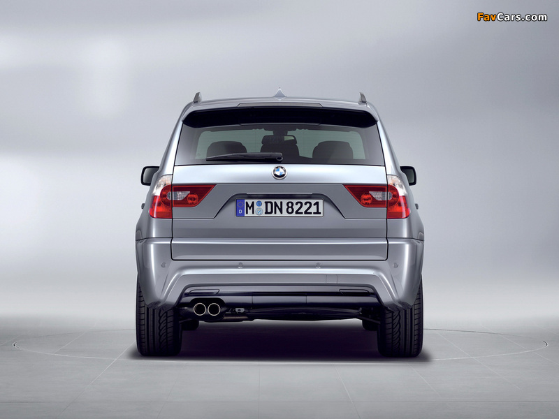 BMW X3 M Sports Package (E83) 2005 wallpapers (800 x 600)