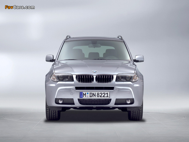 BMW X3 M Sports Package (E83) 2005 wallpapers (640 x 480)