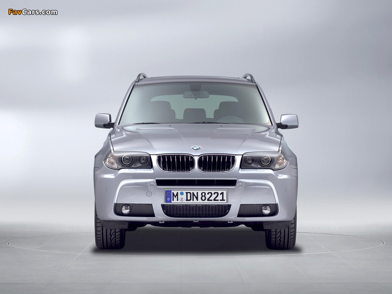 BMW X3 M Sports Package (E83) 2005 wallpapers (800 x 600)