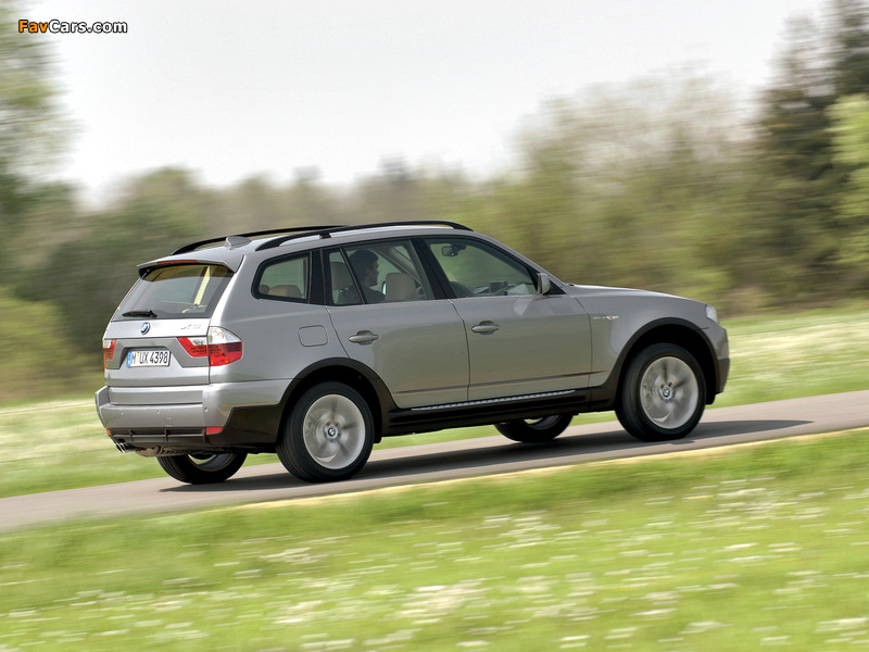 BMW X3 3.0si (E83) 2007–10 images (800 x 600)