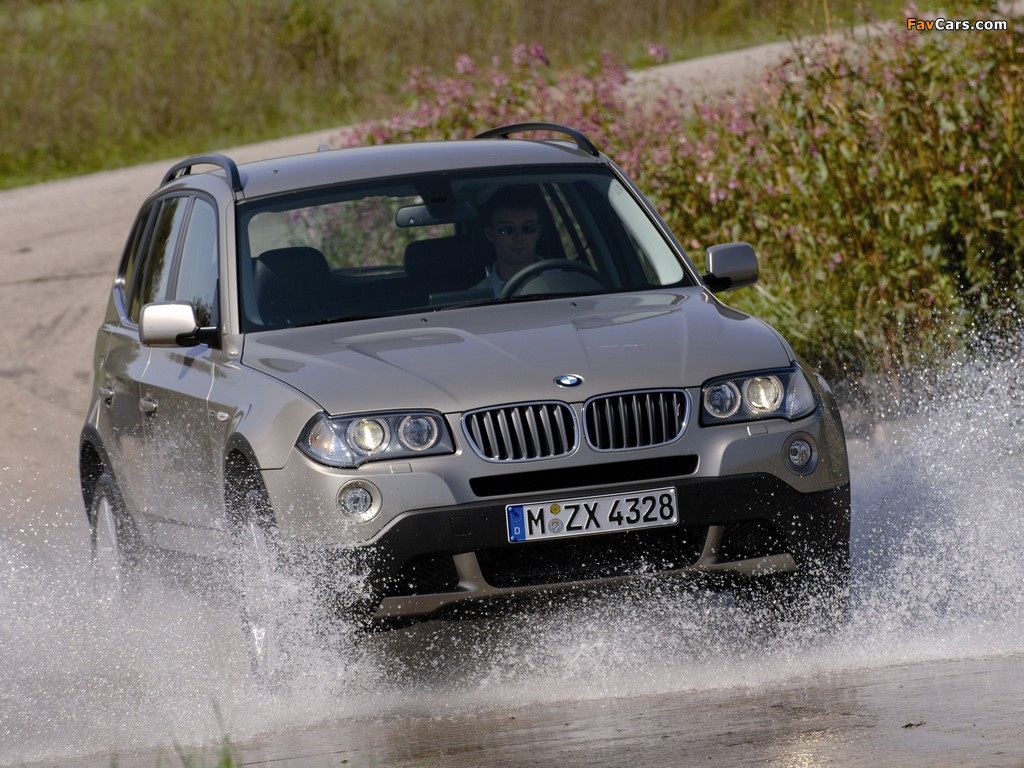 BMW X3 3.0si (E83) 2007–10 images (1024 x 768)