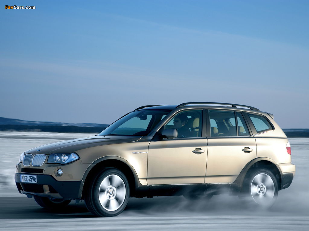 BMW X3 3.0sd (E83) 2007–10 images (1024 x 768)