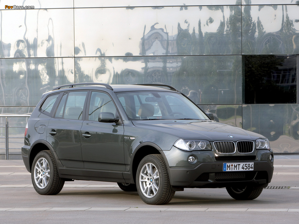 BMW X3 2.0d (E83) 2007–10 images (1024 x 768)