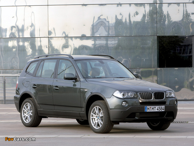 BMW X3 2.0d (E83) 2007–10 images (640 x 480)