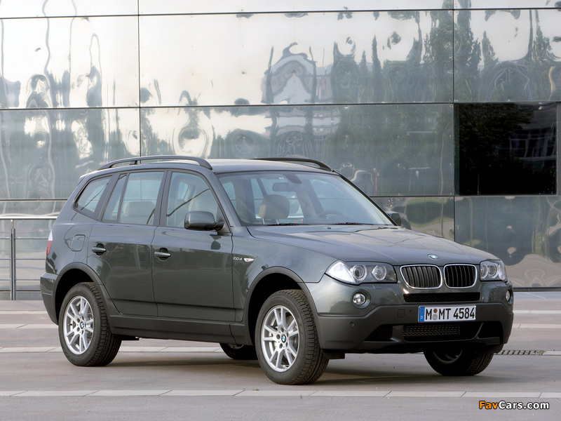 BMW X3 2.0d (E83) 2007–10 images (800 x 600)