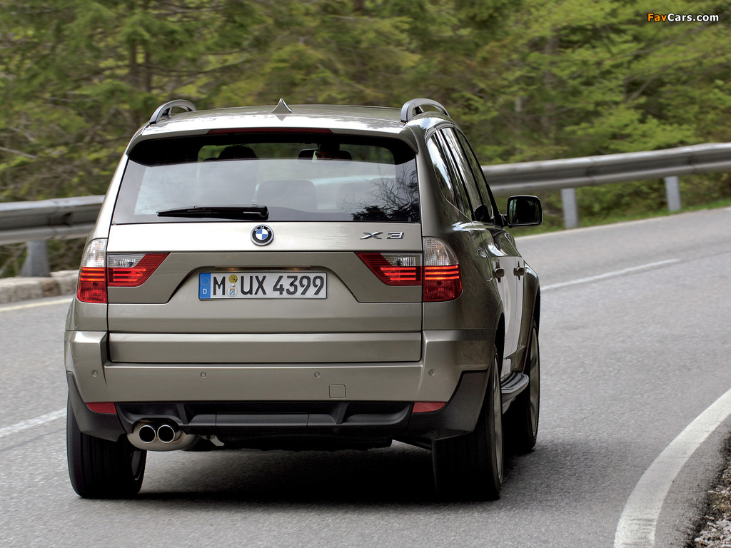 BMW X3 3.0sd (E83) 2007–10 photos (1024 x 768)